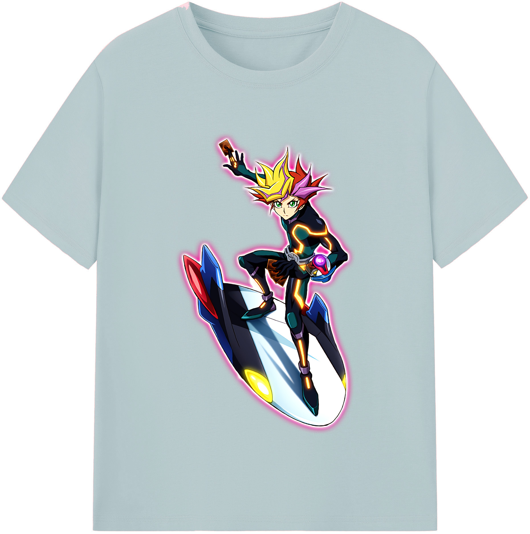 （画像用） 遊☆戯☆王 Yu-Gi-Oh! 綿100％半袖Tシャツ（フロントプリント）